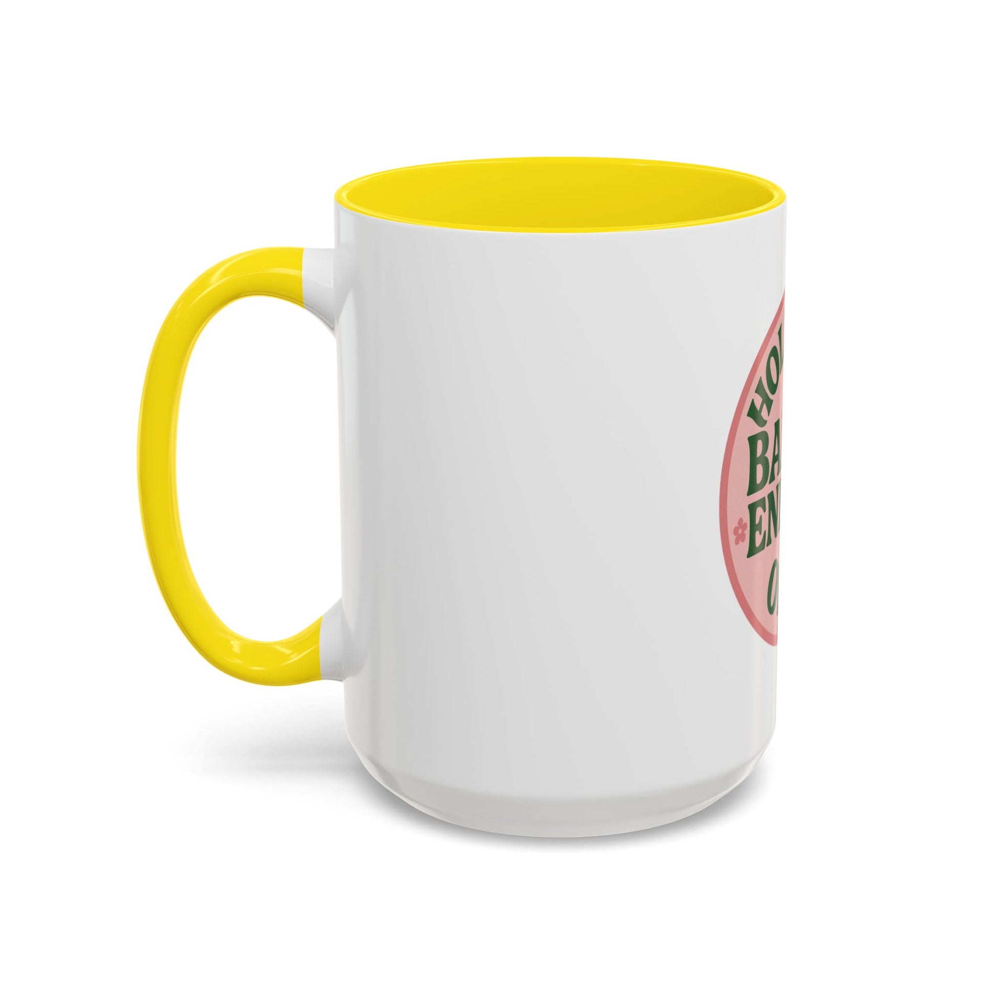 Holistic Baddie Energy Coffee Mug | Inspirational Gift | Self-Care | Yoga Lover | Home Office Decor | Unique Coffee Cup