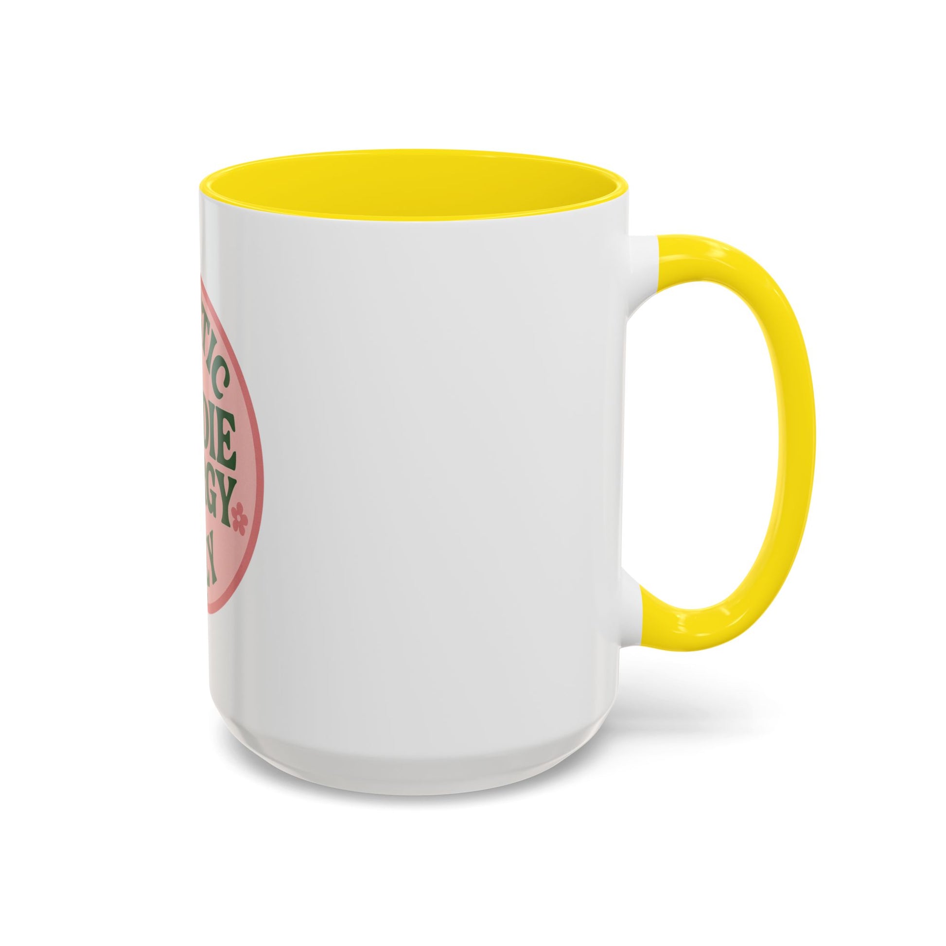 Holistic Baddie Energy Coffee Mug | Inspirational Gift | Self-Care | Yoga Lover | Home Office Decor | Unique Coffee Cup