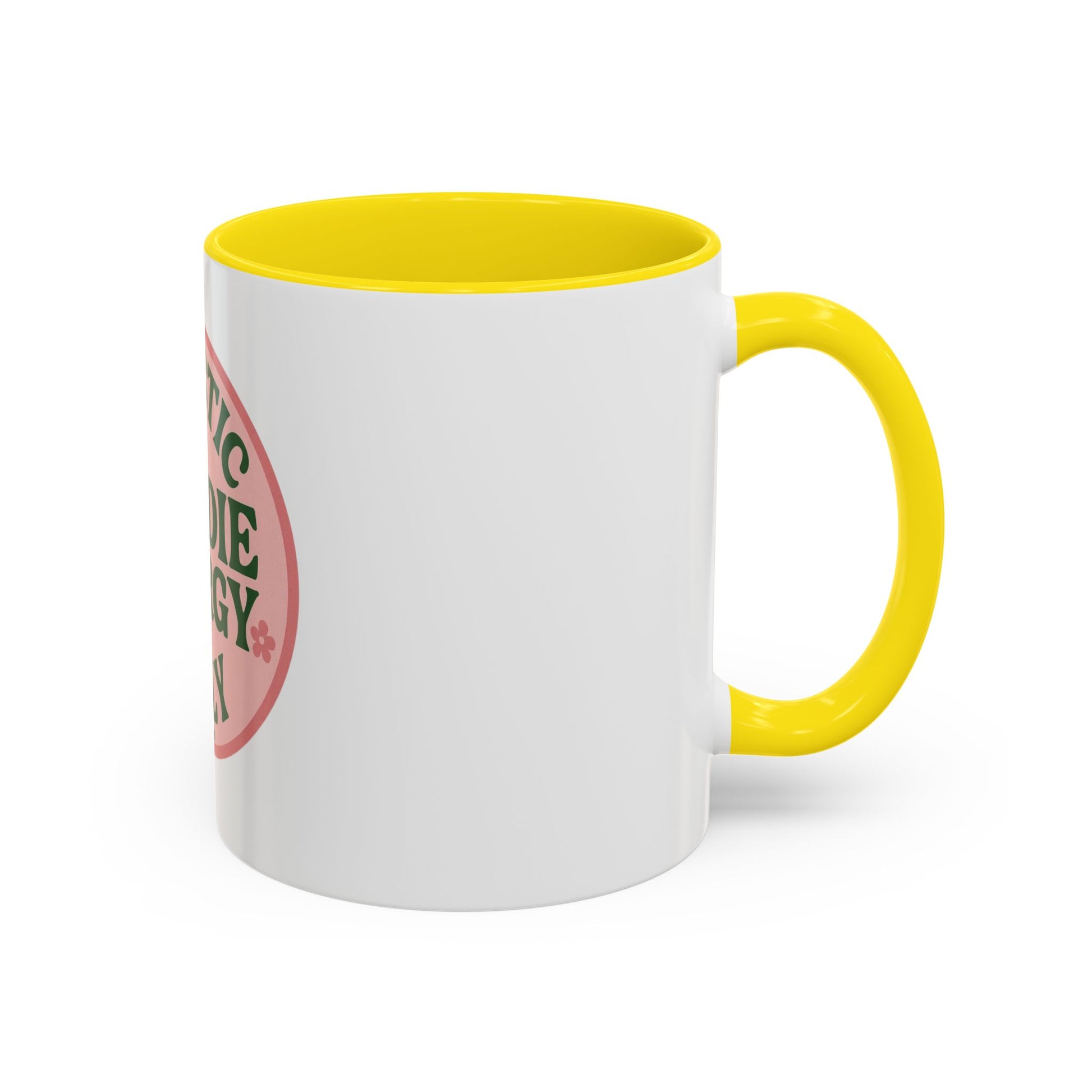 Holistic Baddie Energy Coffee Mug | Inspirational Gift | Self-Care | Yoga Lover | Home Office Decor | Unique Coffee Cup