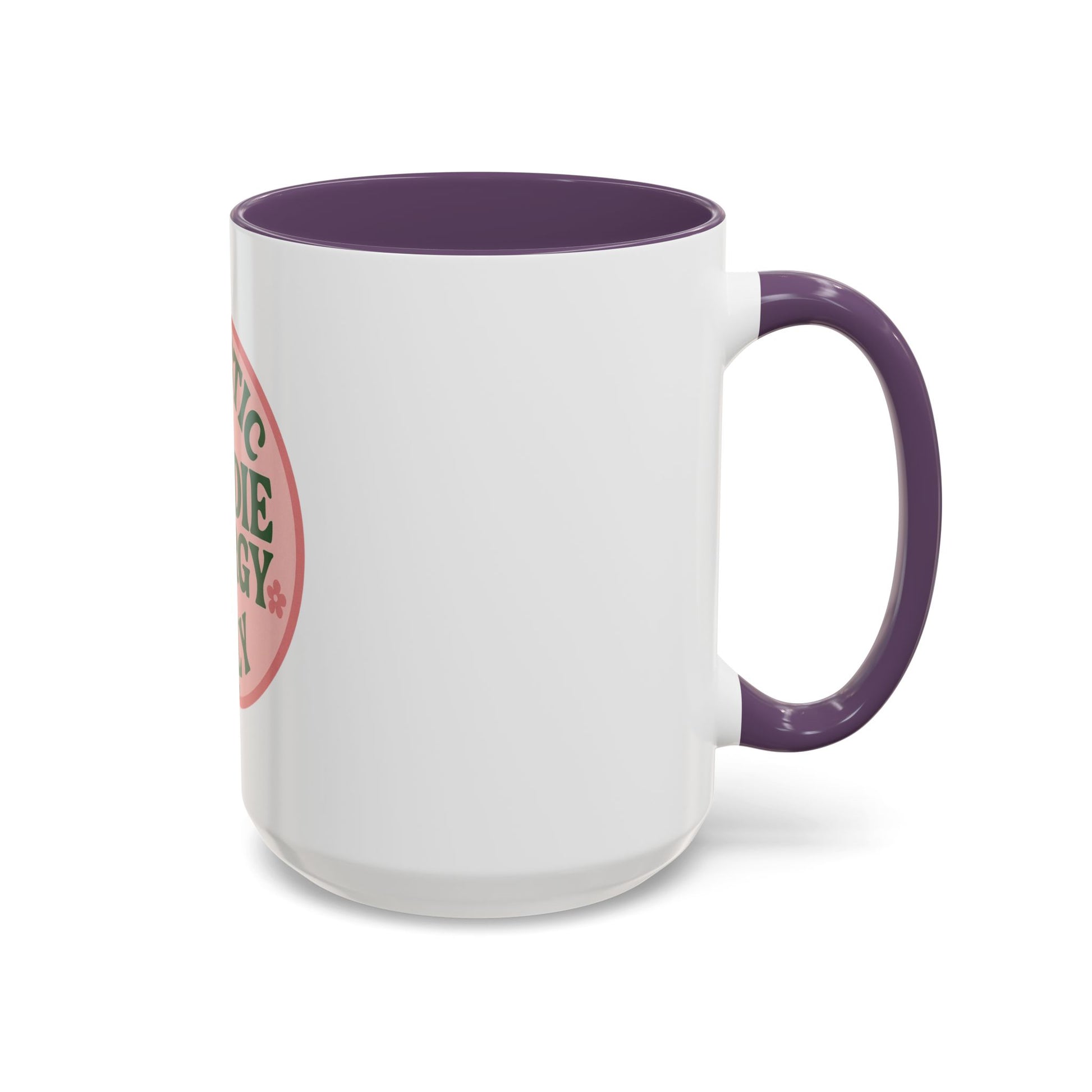 Holistic Baddie Energy Coffee Mug | Inspirational Gift | Self-Care | Yoga Lover | Home Office Decor | Unique Coffee Cup