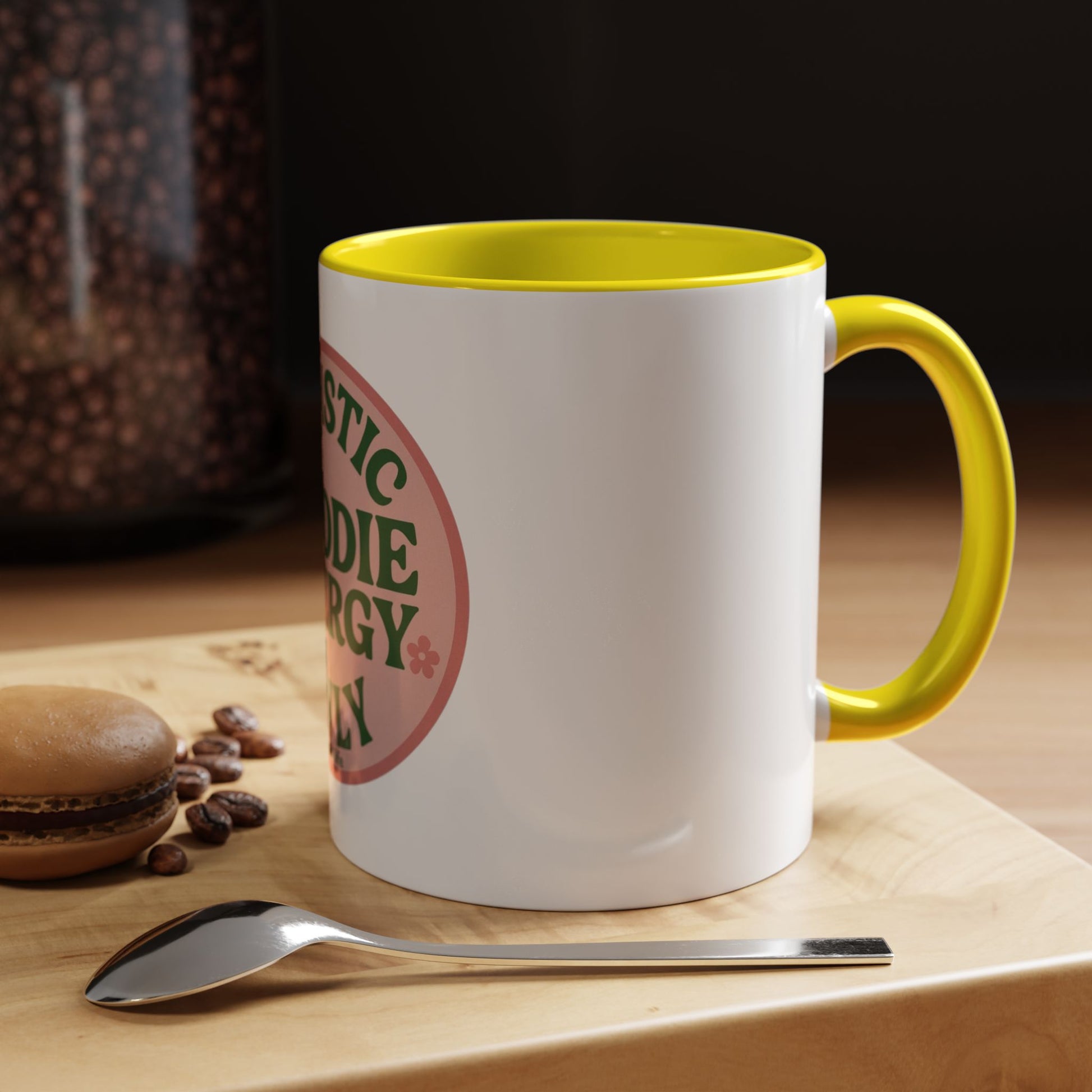 Holistic Baddie Energy Coffee Mug | Inspirational Gift | Self-Care | Yoga Lover | Home Office Decor | Unique Coffee Cup